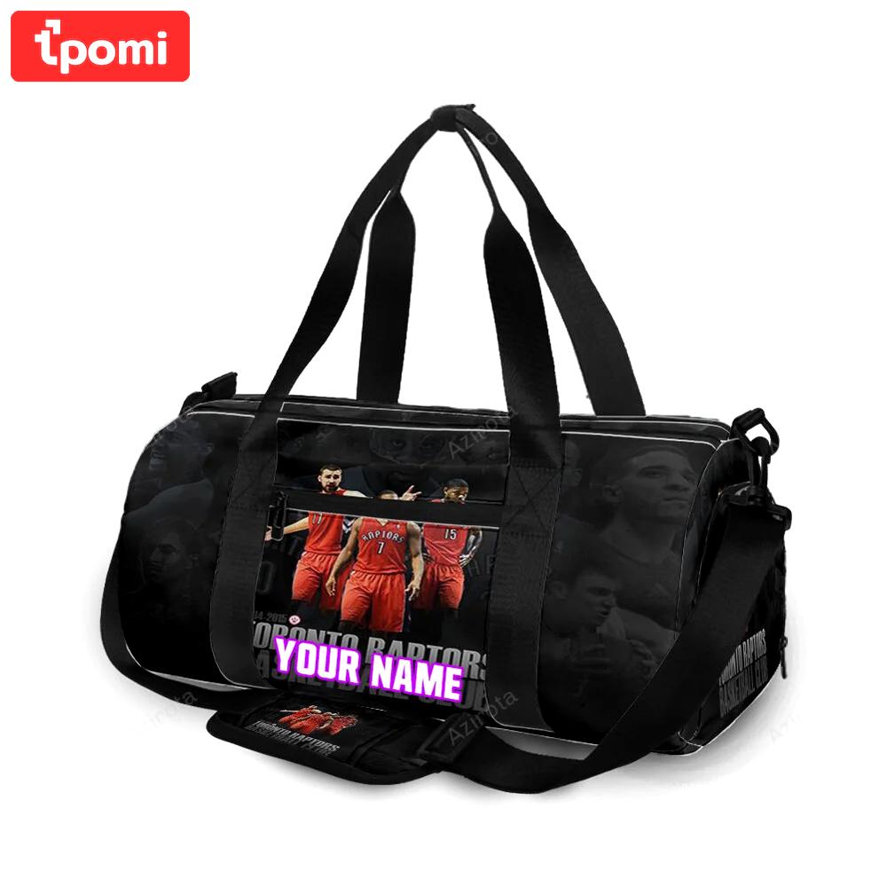 Toronto raptors all players5 personalized name travel bag gym bag 2410 Travel Bag