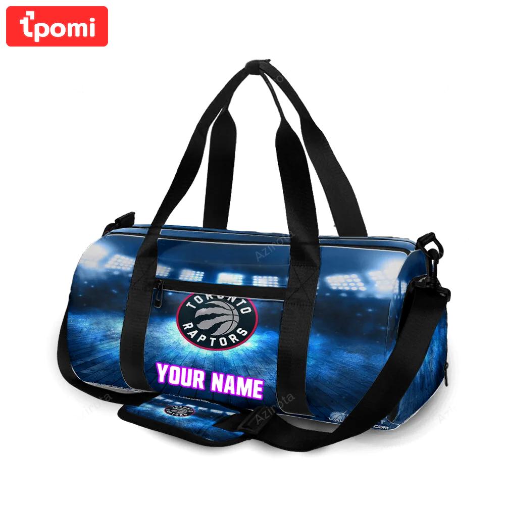 Toronto raptors stadium personalized name travel bag gym bag 2603 Travel Bag