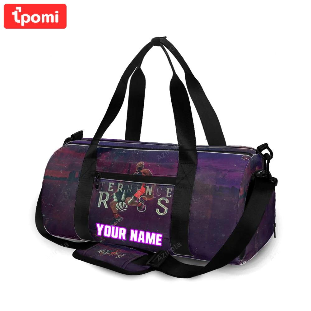 Toronto raptors terrence ross3 personalized name travel bag gym bag 2570 Travel Bag
