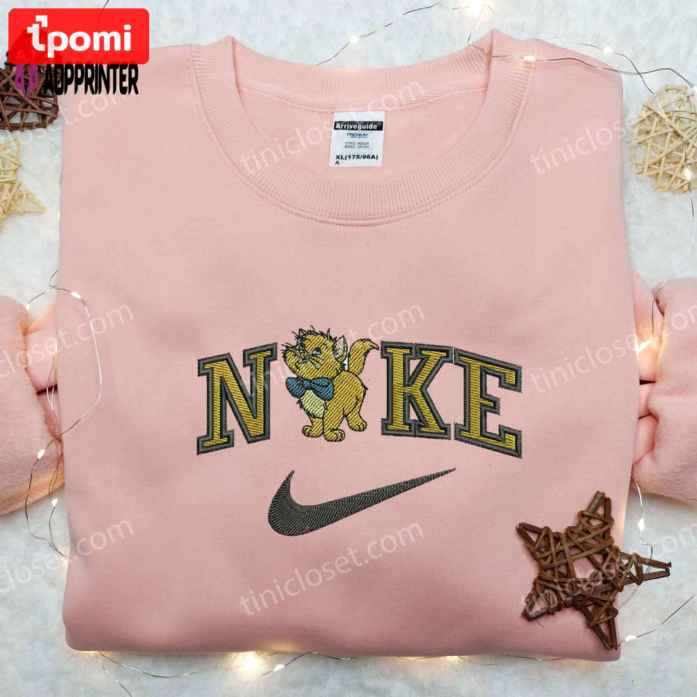 Toulouse x nike embroidered shirt: the aristocats custom design Embroidered Shirt