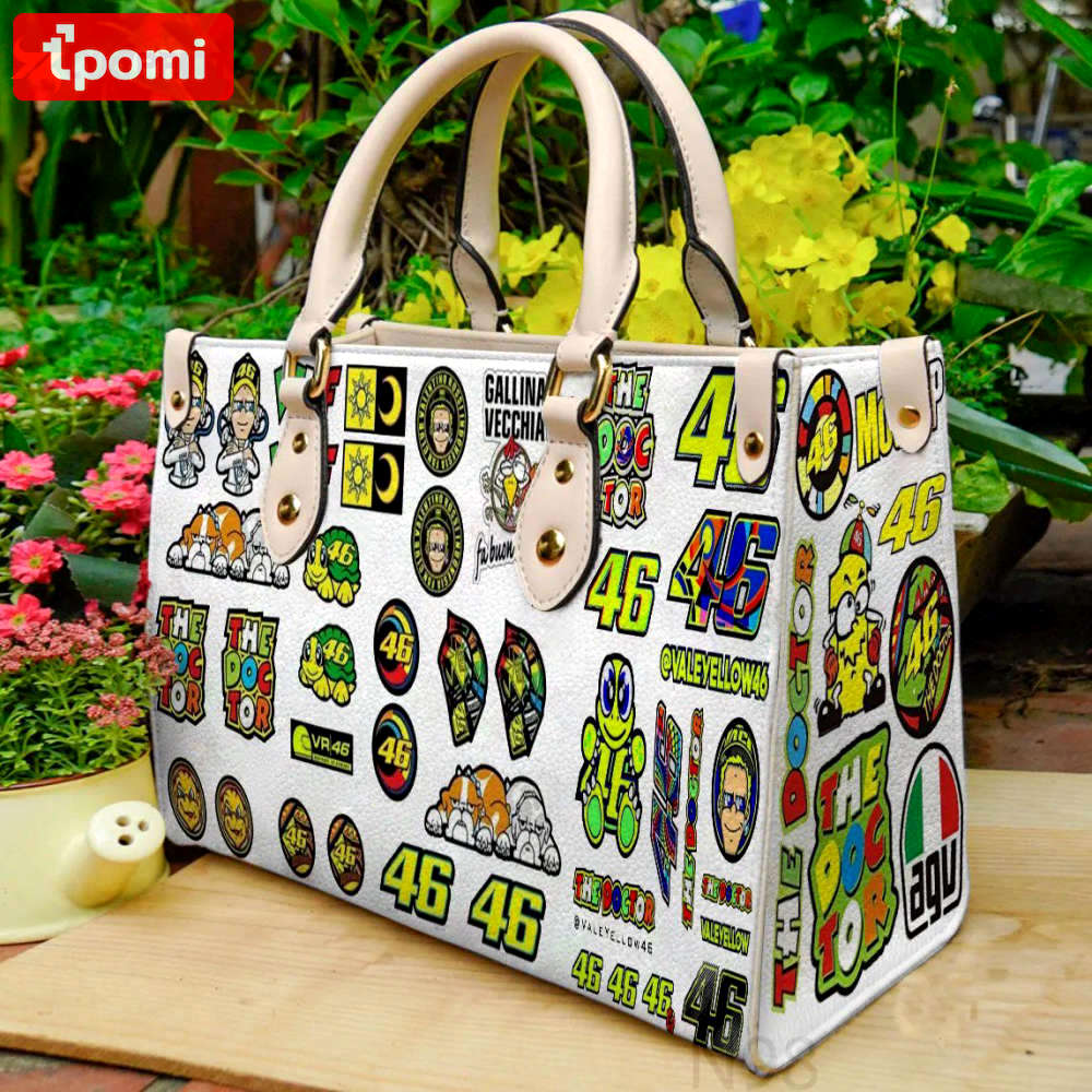 Valentino rossi leather handbag gift for women 530 Women Leather Hand Bag