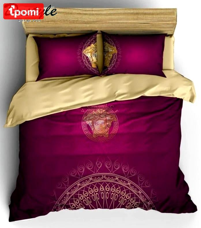 Versace logo type 1930 Bedding Sets bedspread blankets sheets luxury ideas duvet hyperbeast Bedroom covers home decor premium fashion brand bedclothes bed linen