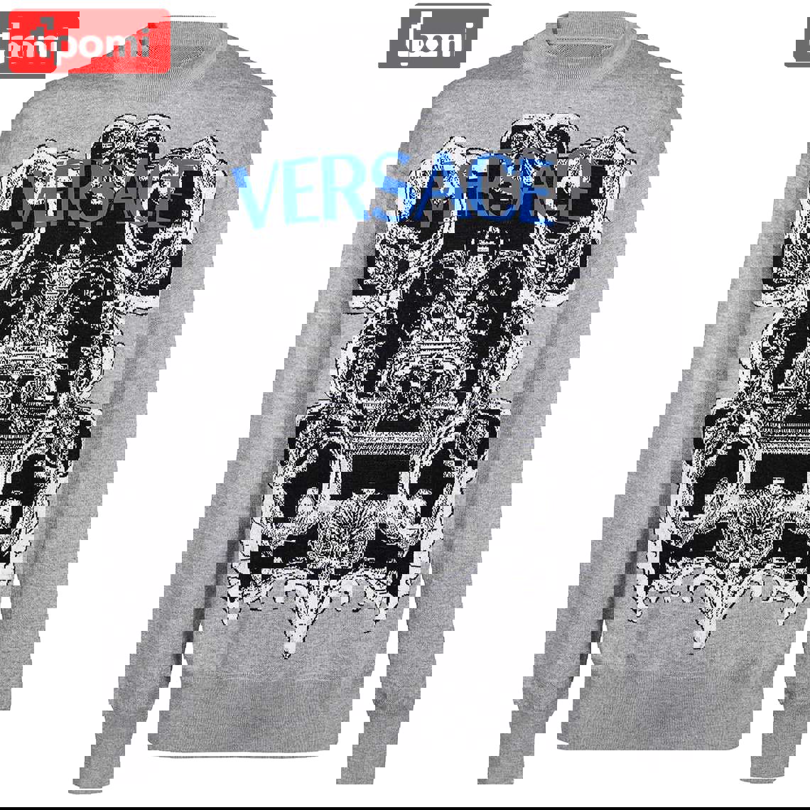 Versace luxury ugly sweater for winter hot 2024  style 200 Christmas Ugly Sweater