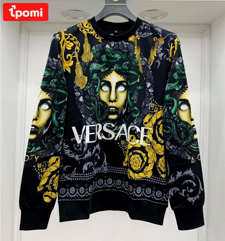 Versace luxury ugly sweater for winter hot 2024  style 459 Christmas Ugly Sweater