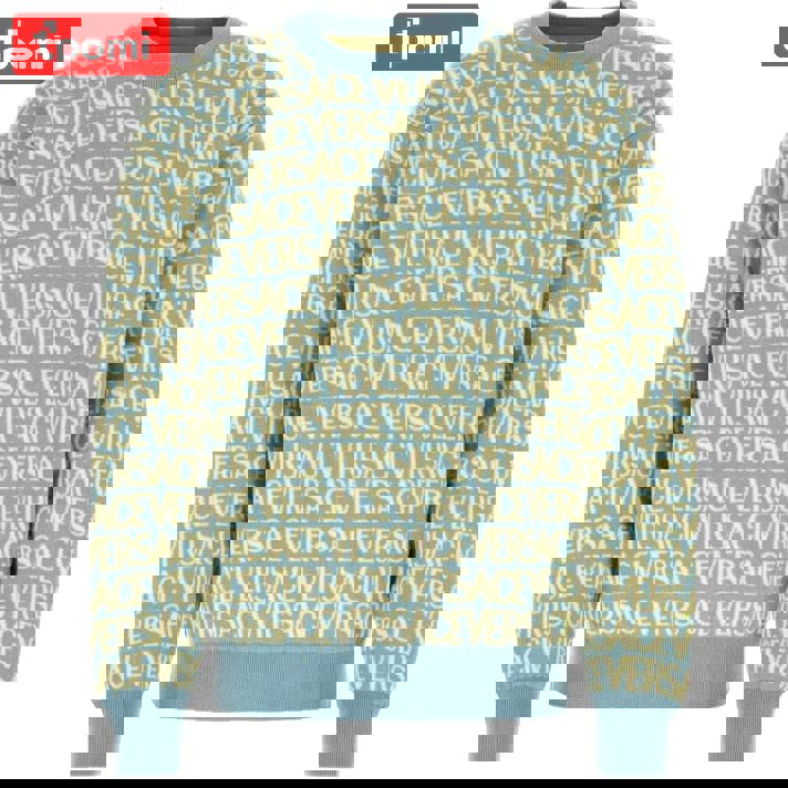 Versace luxury ugly sweater for winter hot 2025style 661 Christmas Ugly Sweater