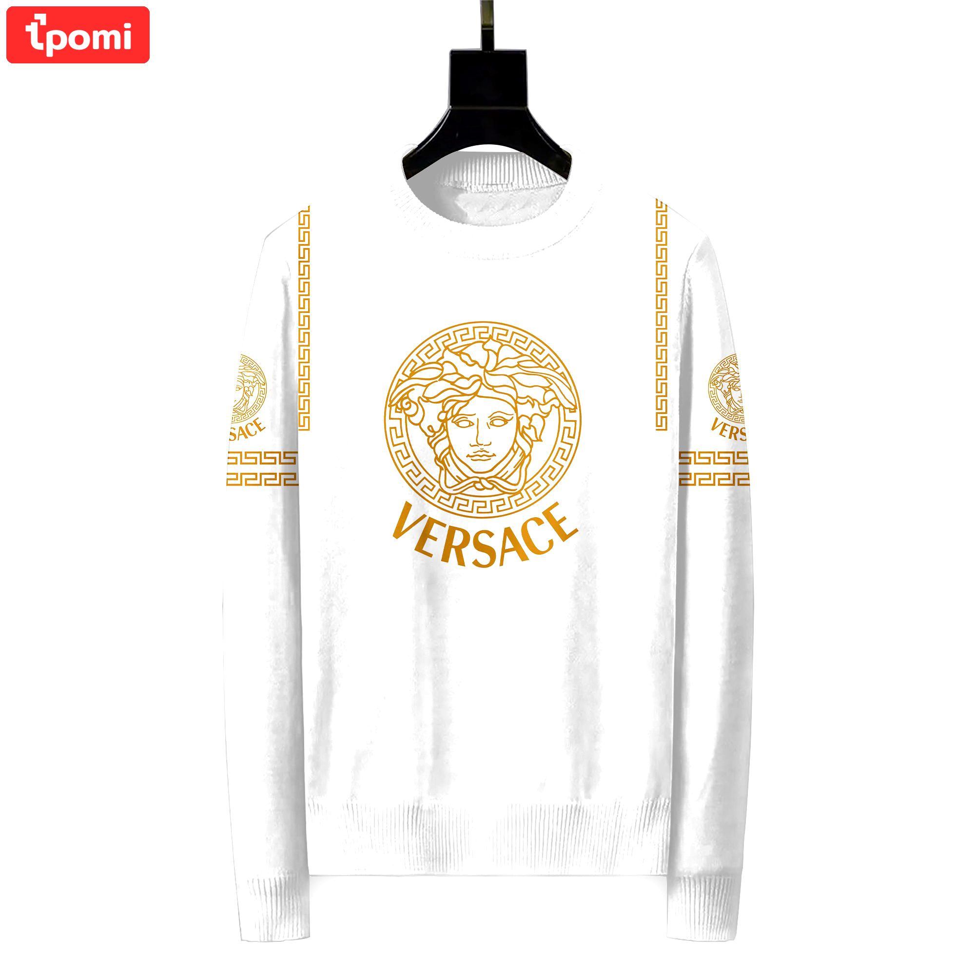 Versace luxury ugly sweater for winterhot 2025 style 661 Christmas Ugly Sweater
