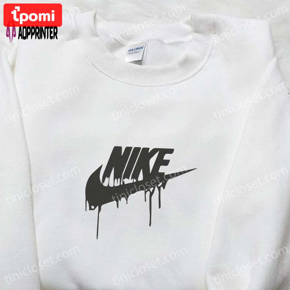 Vintage nike x melt embroidered sweatshirt – best nike inspired gift Embroidered Shirt