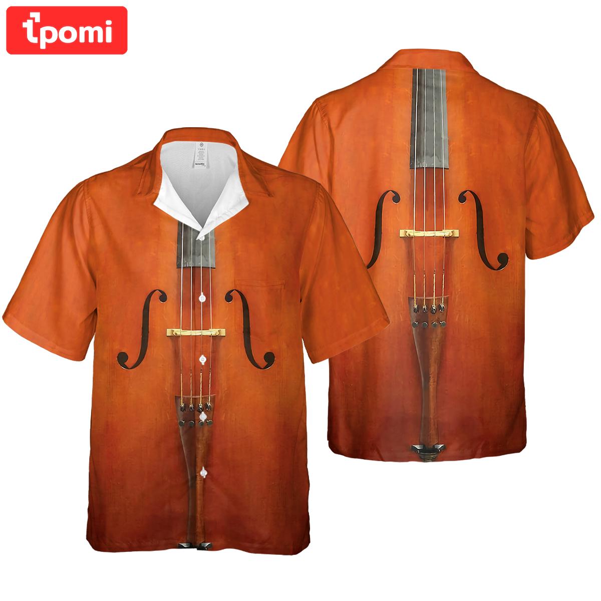 Violin cello hawaiian shirt Hawaii Shirt Shorts & Flip Flops