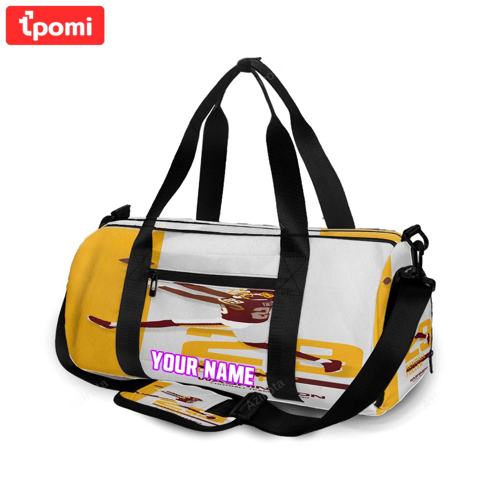 Washington football team kendall fuller1 personalized name travel bag gym bag 1654 Travel Bag