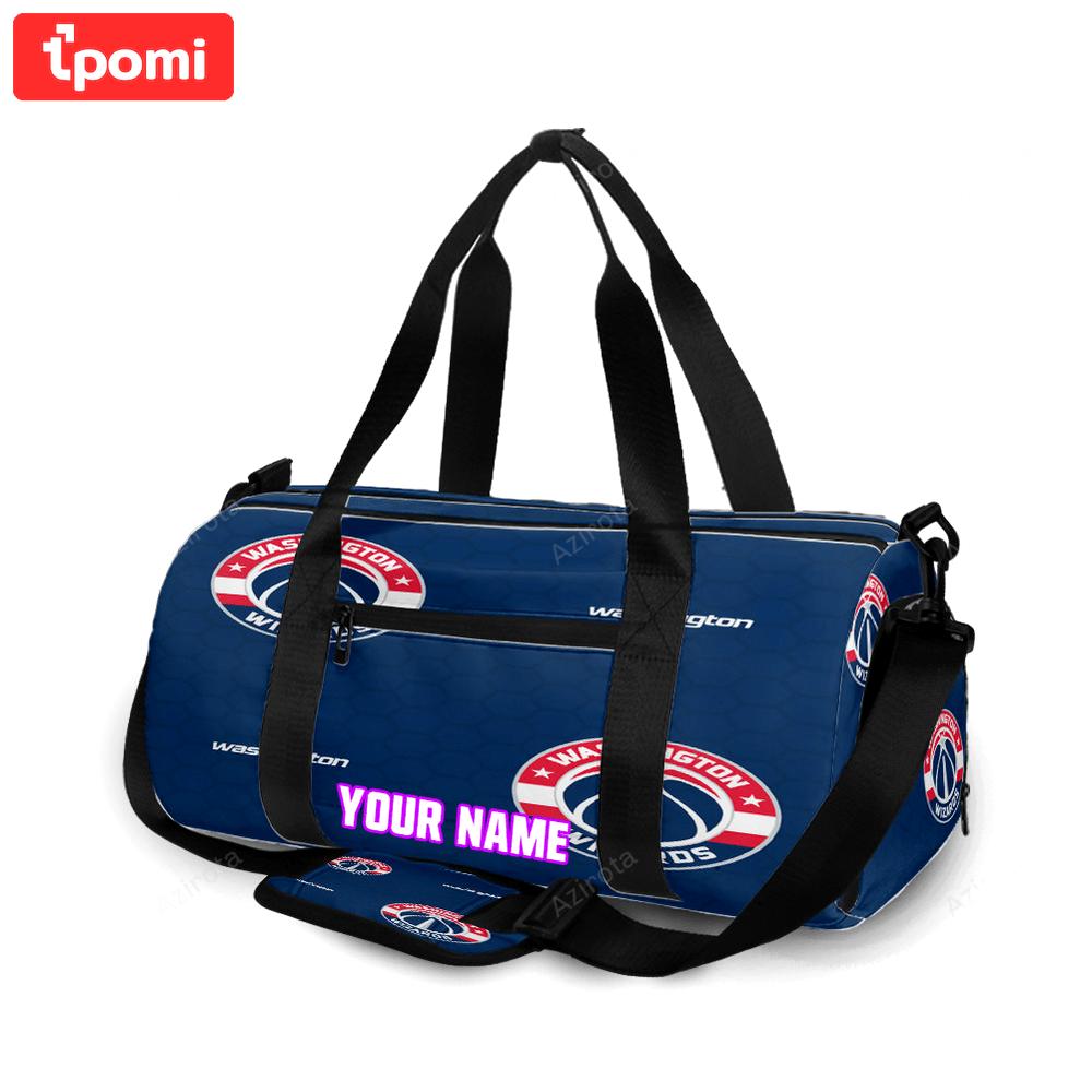 Washington wizards2 personalized name travel bag gym bag 2632 Travel Bag