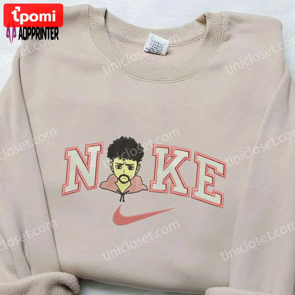 Wendknd x nike embroidered hoodie & celebrity shirt: stylish nike inspired embroidered collection Embroidered Shirt