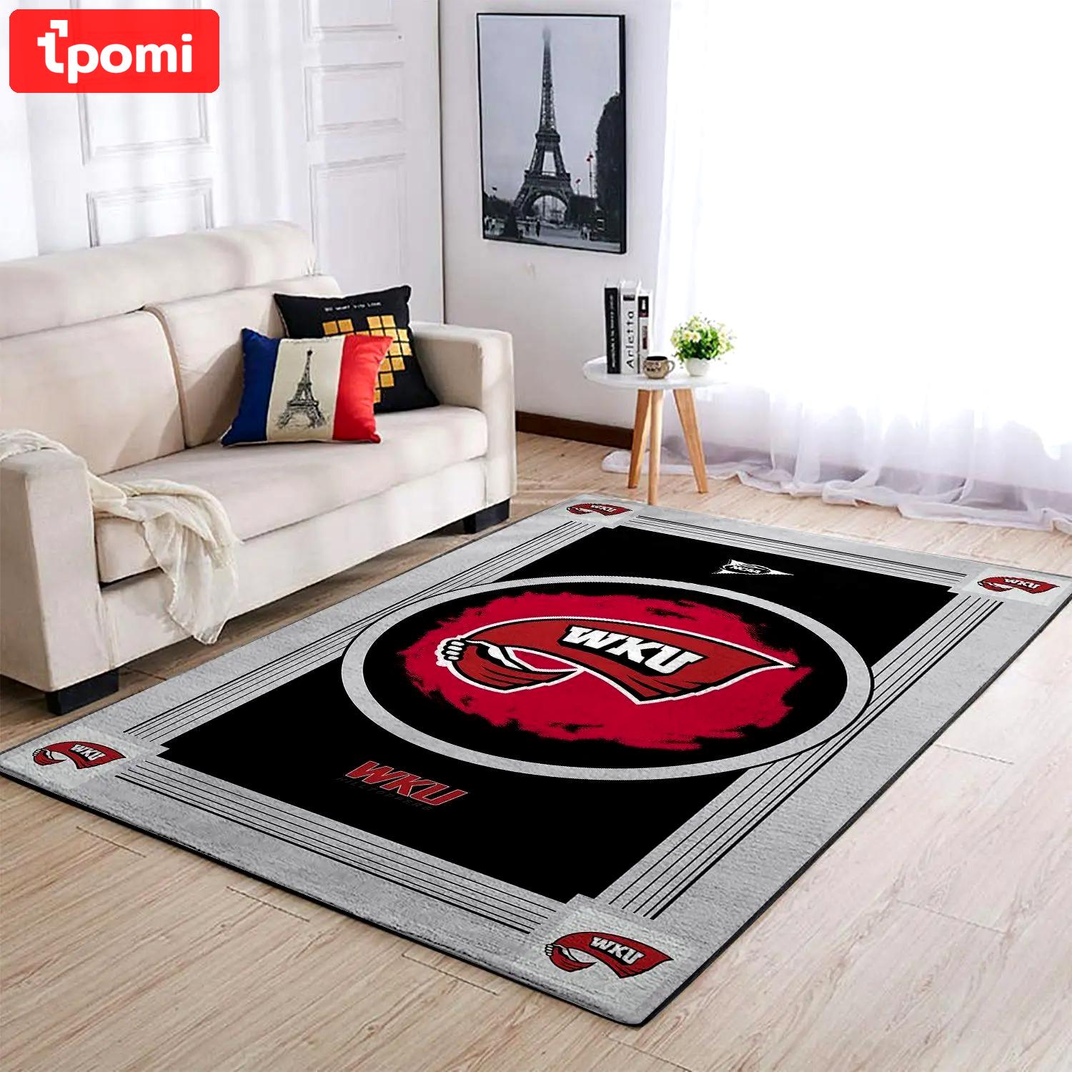 Western kentucky hilltoppers area rugs ncaa living room carpet  200303128 2 Rectangle Rug