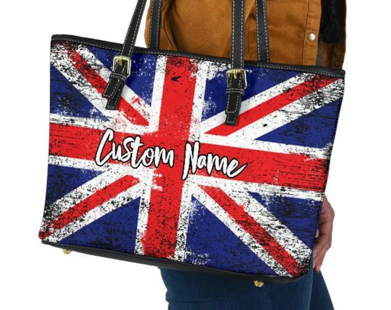 United kingdom leather handbag - shoulder tote bag 144