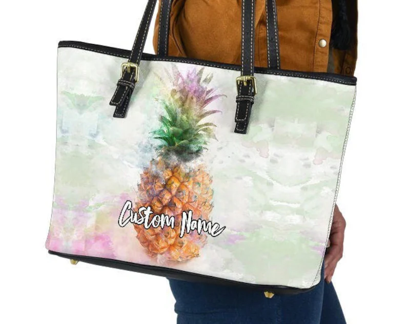 Pineapple leather handbag - shoulder tote bag 171