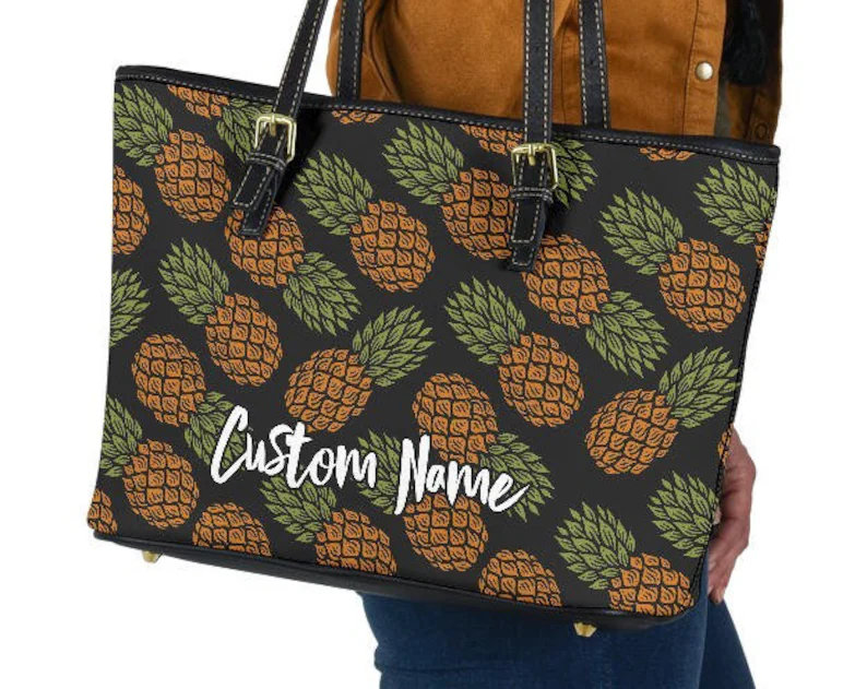 Pineapple leather handbag - shoulder tote bag 172