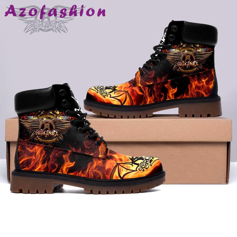 Aerosmith rock band best gift for fans Timboots Shoes