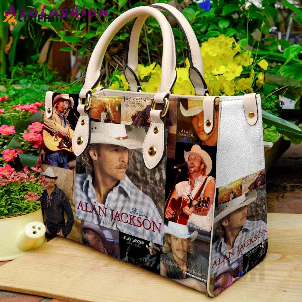 Alan jackson lover leather bag for women gift 871 Women Leather Hand Bag