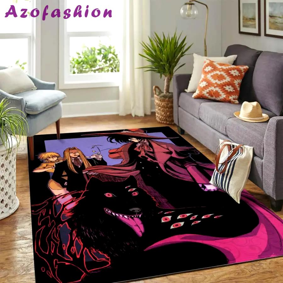 Anime rug living room rug home decor room carpet sport custom area floor home decor Rectangle Rug
