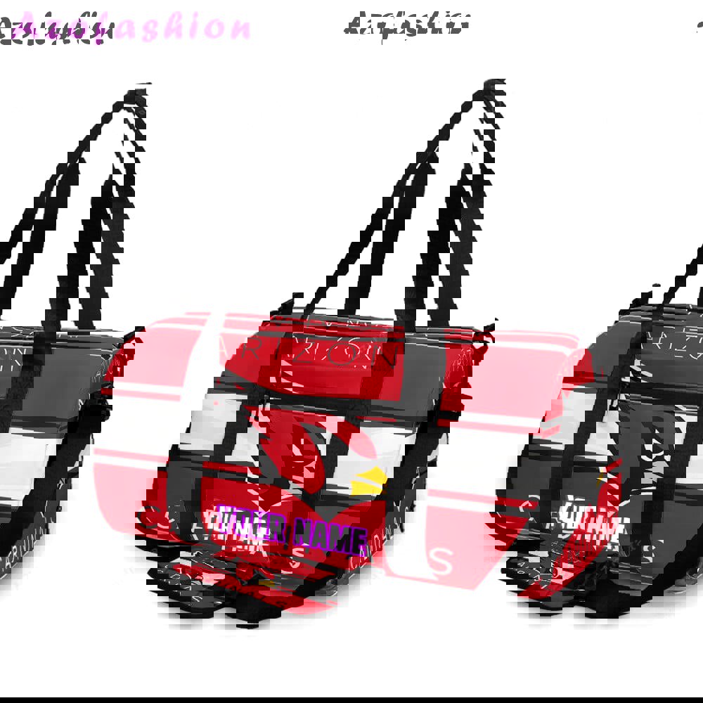 Arizona cardinals logo v10 personalized name travel bag gym bag 1968 Travel Bag