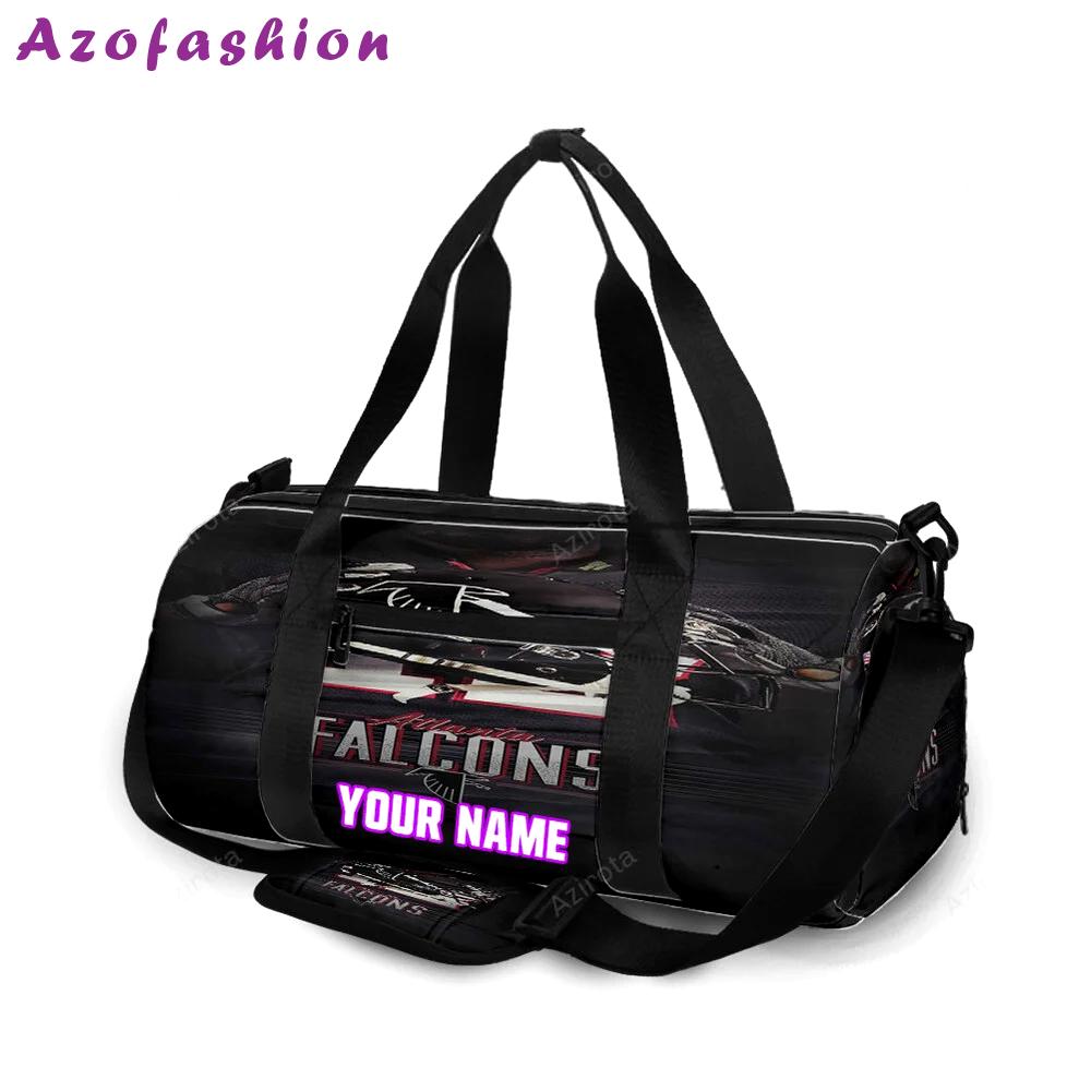 Atlanta falcons abstract logo2 personalized name travel bag gym bag 1184 Travel Bag