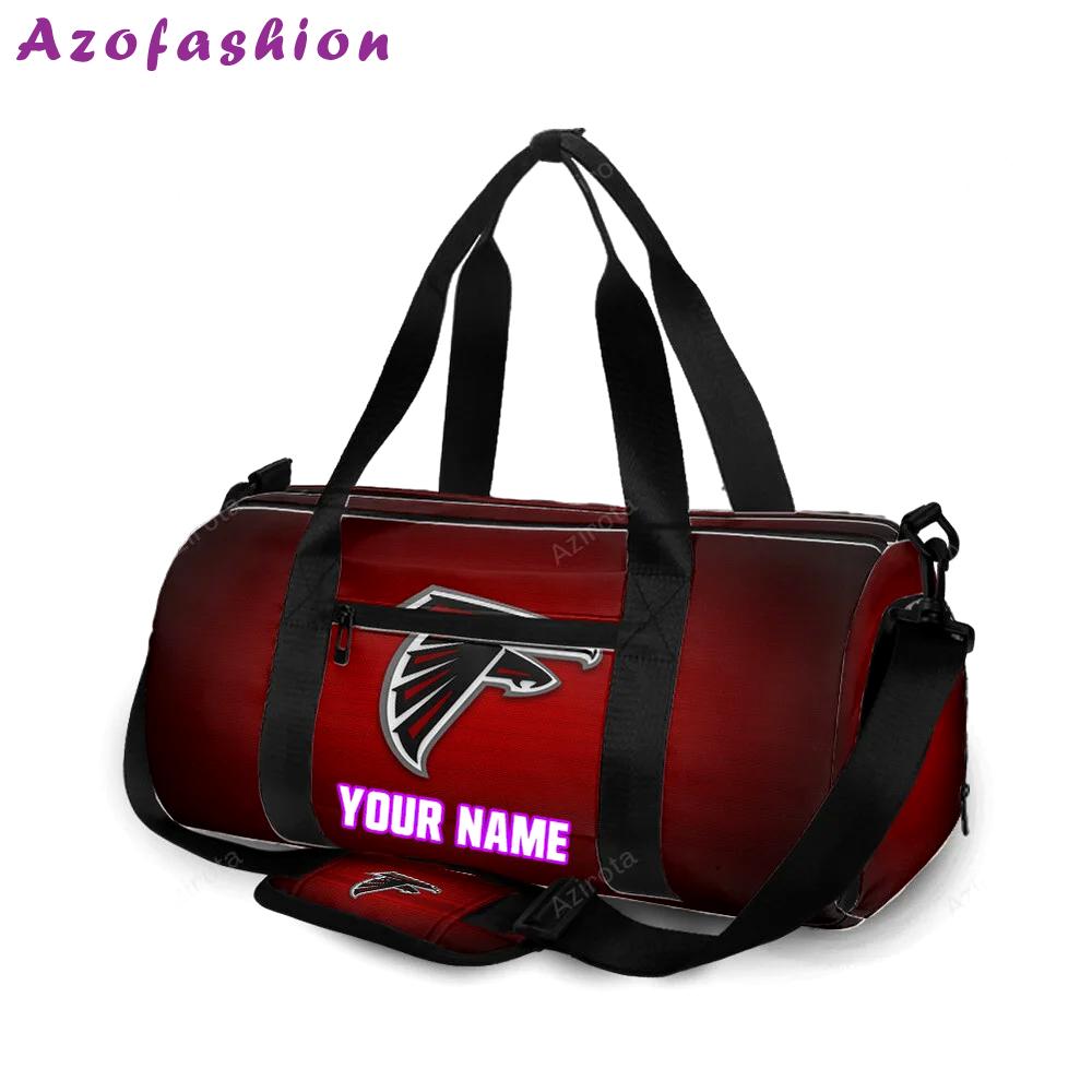 Atlanta falcons logo1 personalized name travel bag gym bag 148 Travel Bag