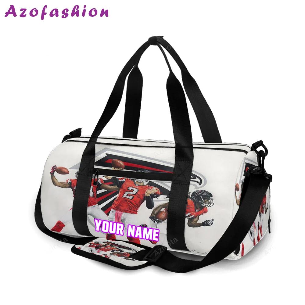 Atlanta falcons team5 personalized name travel bag gym bag 1506 Travel Bag