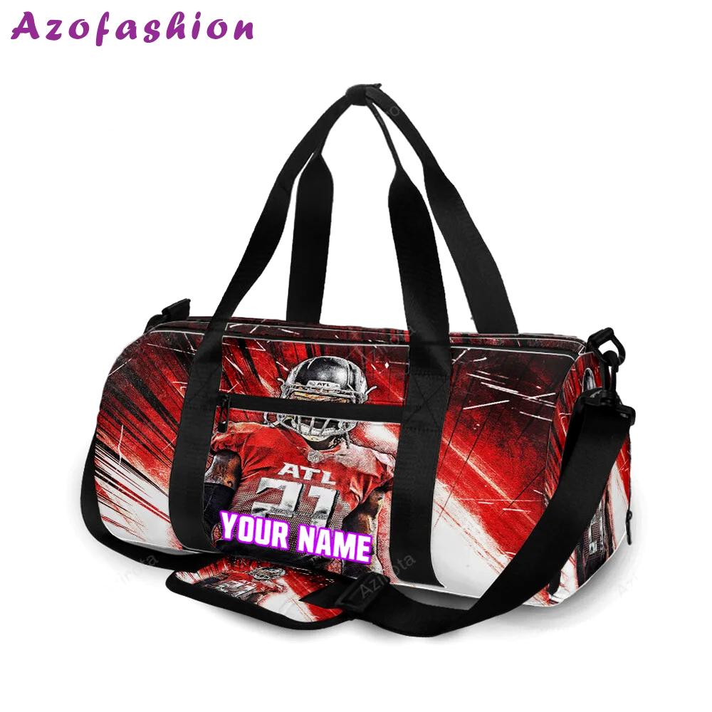 Atlanta falcons todd gurley 21 v2 personalized name travel bag gym bag 2077 Travel Bag