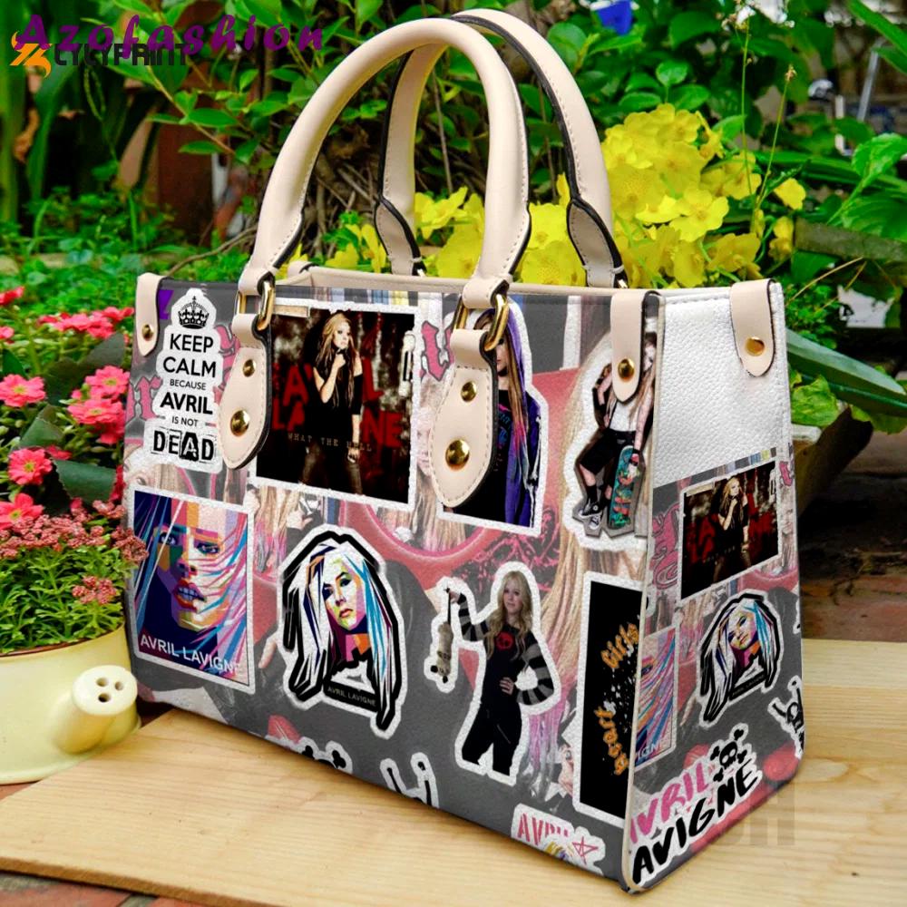 Avril lavigne leather bag for women gift 910 Women Leather Hand Bag