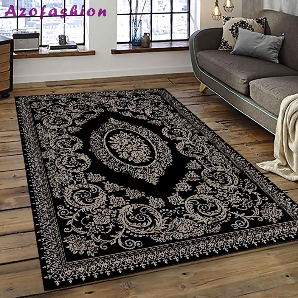 Aztec southwestern geometric shape pattern carpet area rug best gift for home decor event gift asg36 Rectangle Rug