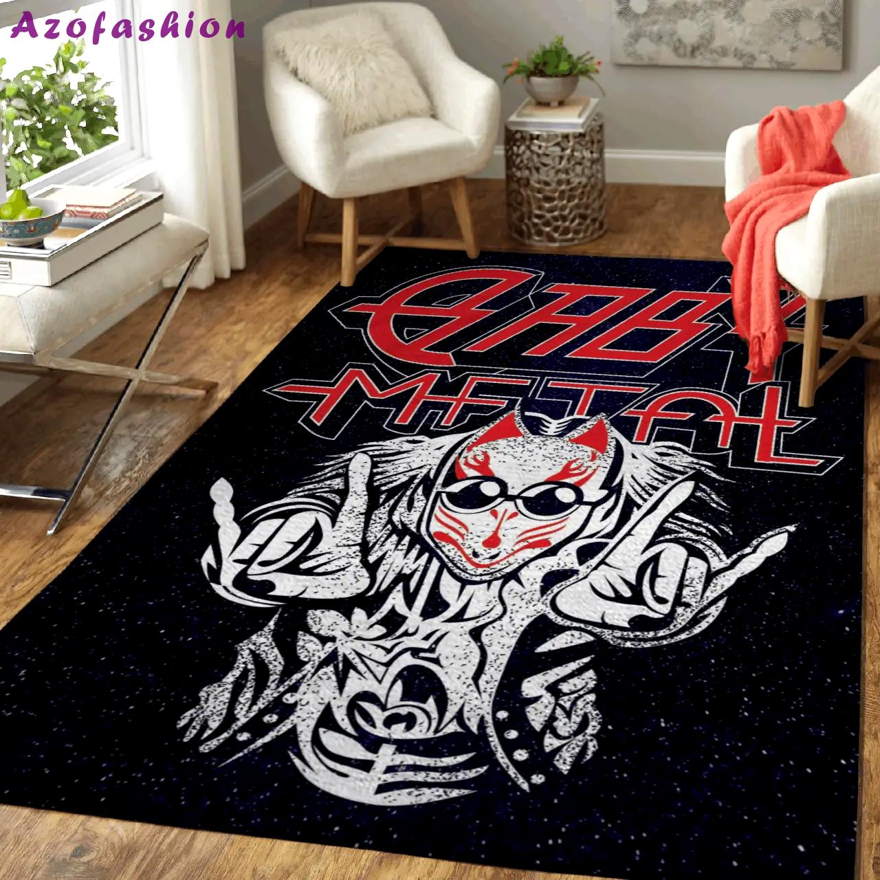 Babymetal metal music art for fans area rug living room carpet rug regtangle carpet floor decor home decor Rectangle Rug
