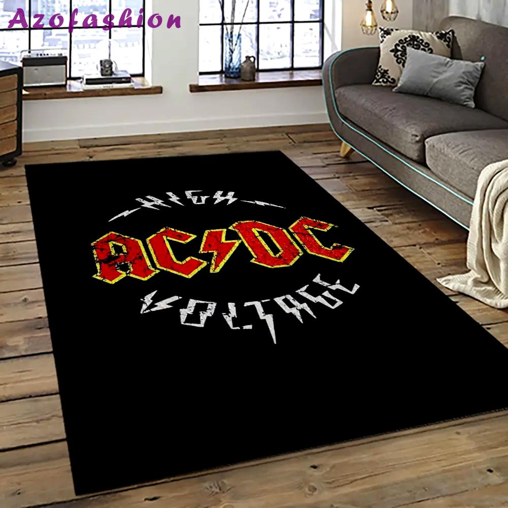 Band ac/dc music carpet rectangle area rug for living room bedroom decor acdc16 Rectangle Rug
