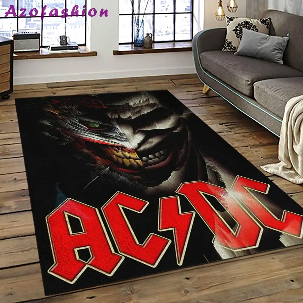 Band ac/dc music carpet rectangle area rug for living room bedroom decor acdc48 Rectangle Rug