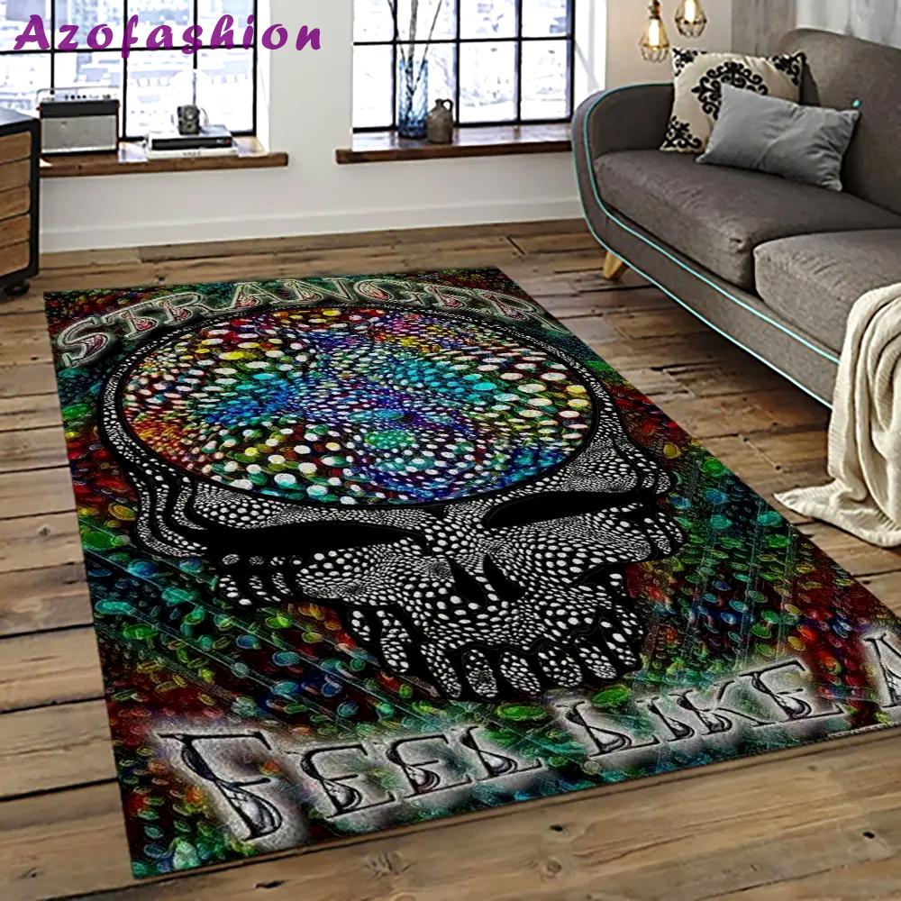 Band grateful dead music carpet rectangle area rug for living room bedroom decor grd02 Rectangle Rug