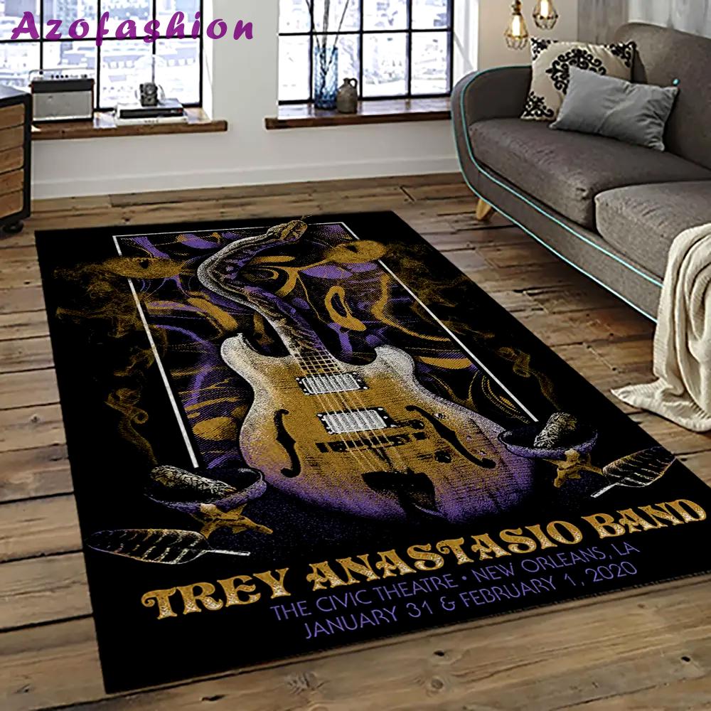 Band trey anastasio music concert music carpet rectangle area rug ta07 Rectangle Rug