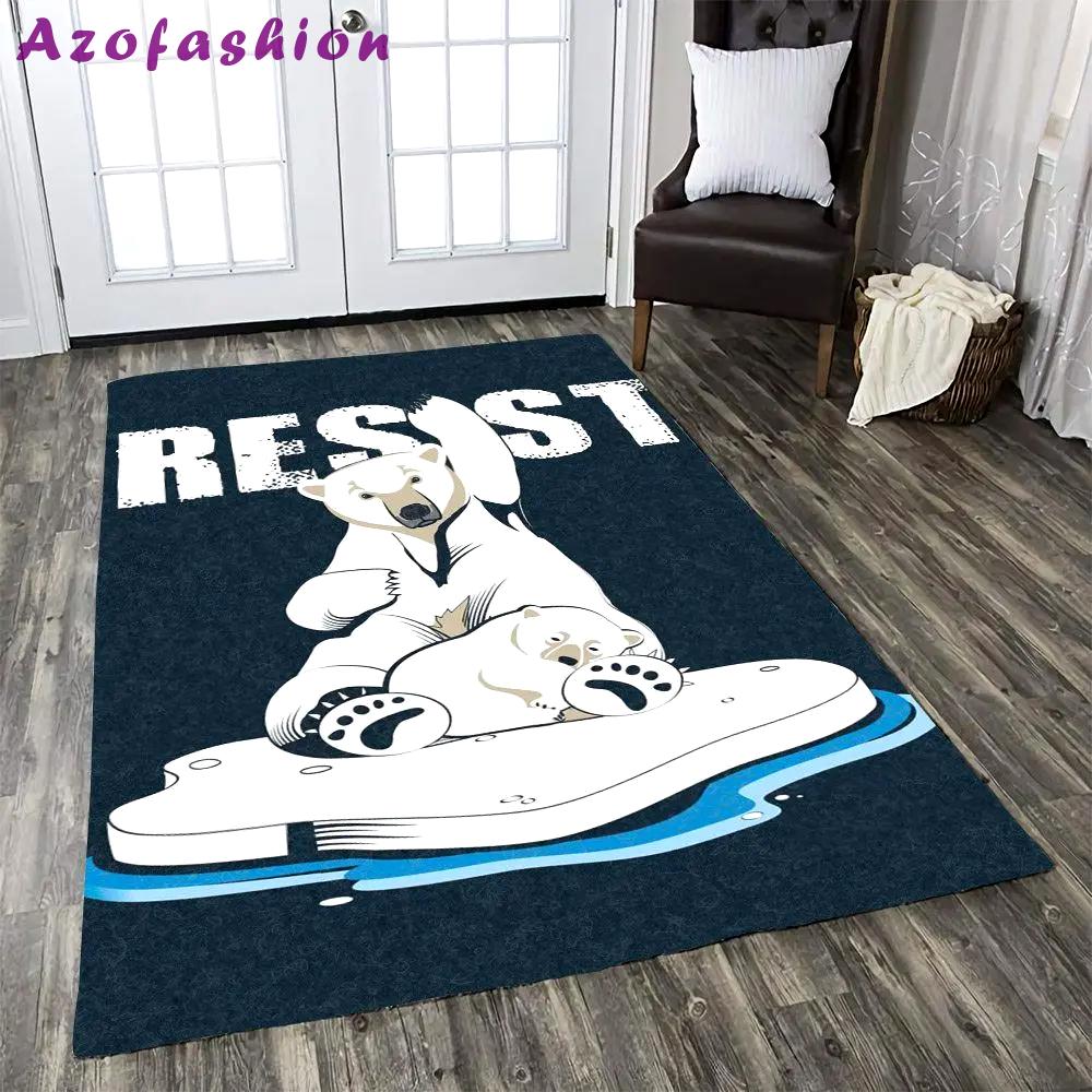 Be our guest area rug living room rug home decor Rectangle Rug