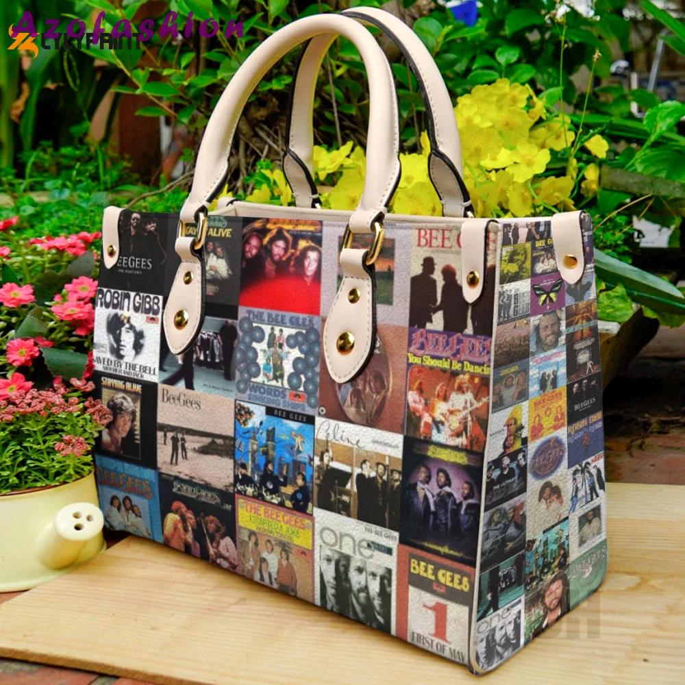 Bee gees leather hand bag gift for women’s day: perfect women s day gift ch 294 Women Leather Hand Bag