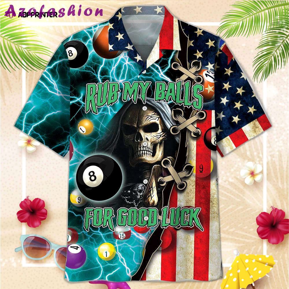 Billiard luck hawaiian shirt, gift for men women Hawaii Shirt