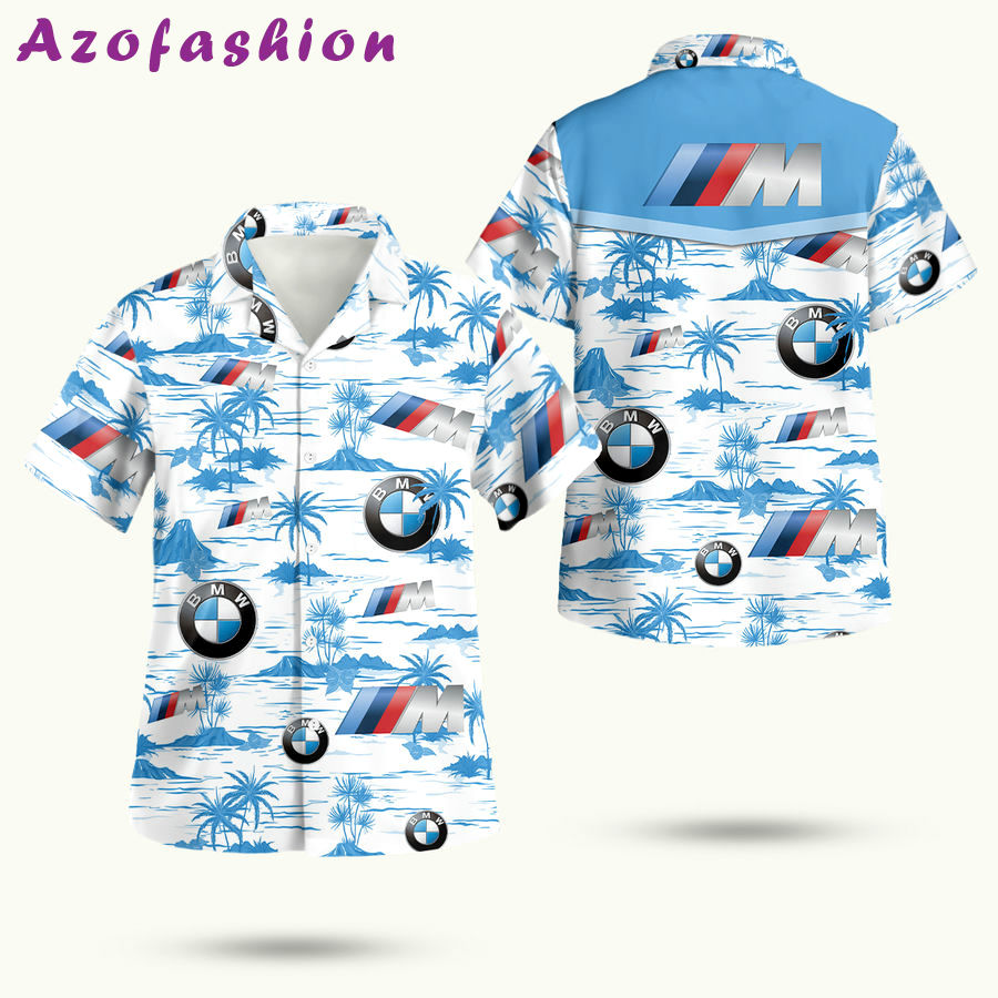 Bmw beach hawaiian shirt Hawaii Shirt Shorts & Flip Flops