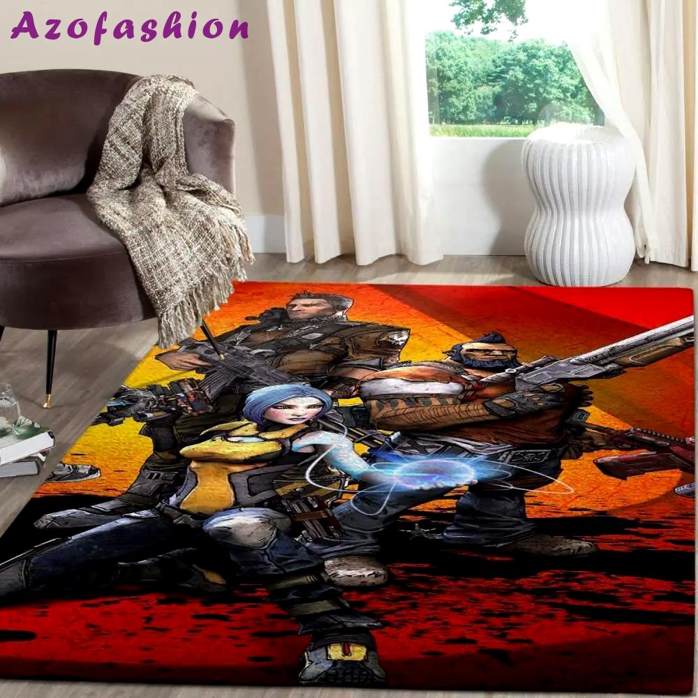 Borderlands gaming area rugs living room carpet fn140122 rug regtangle carpet floor decor home decor Rectangle Rug