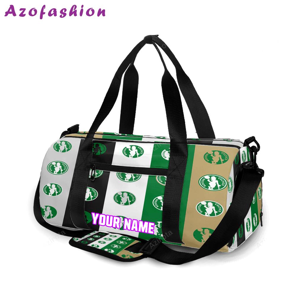 Boston celtics 10 personalized name travel bag gym bag 1690 Travel Bag