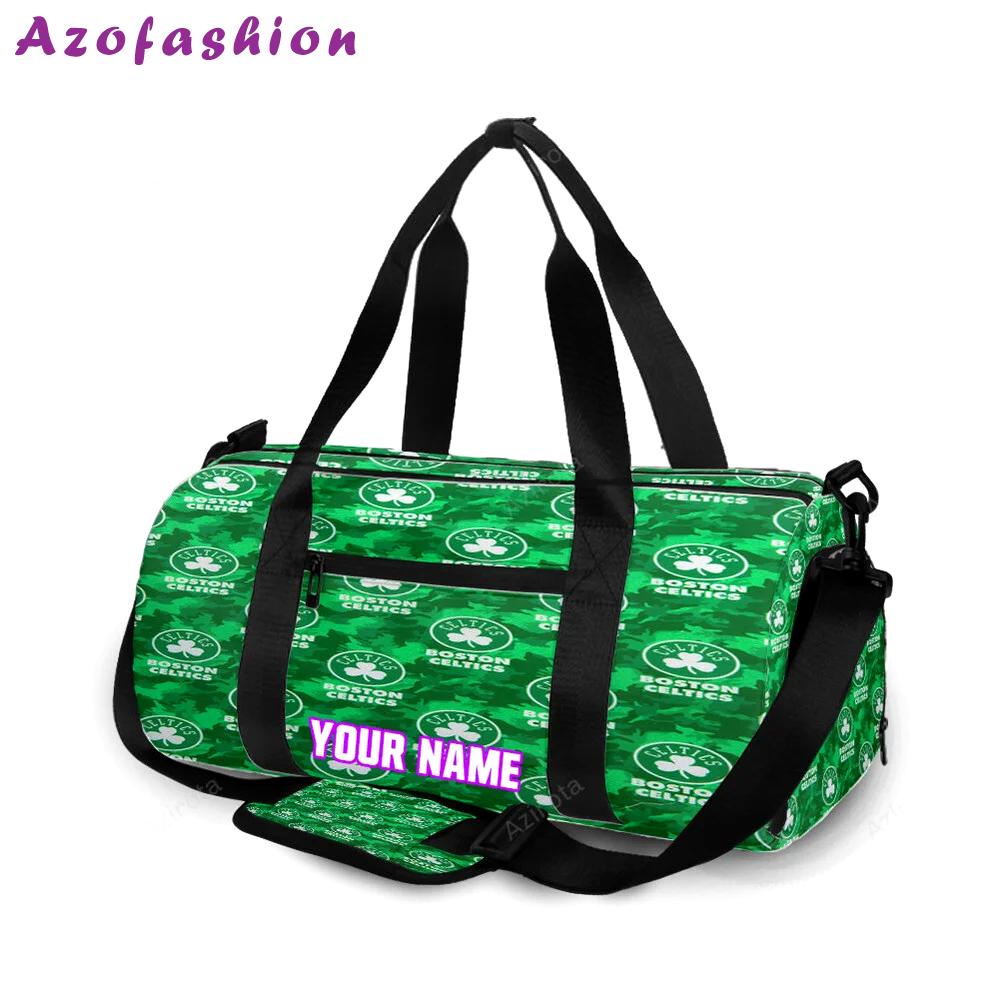 Boston celtics 6 personalized name travel bag gym bag 1243 Travel Bag