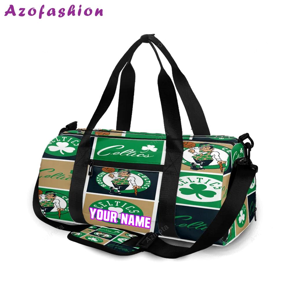Boston celtics 7 personalized name travel bag gym bag 449 Travel Bag