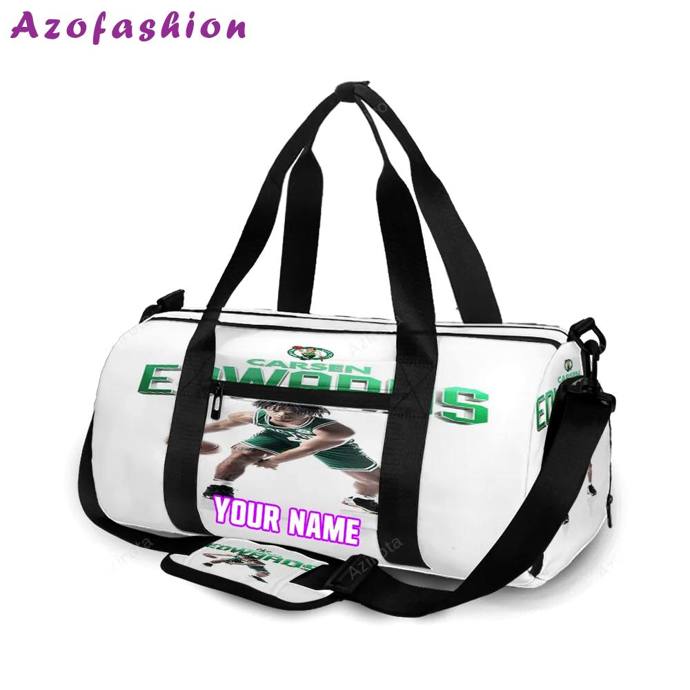 Boston celtics carsen edwards1 personalized name travel bag gym bag 2073 Travel Bag