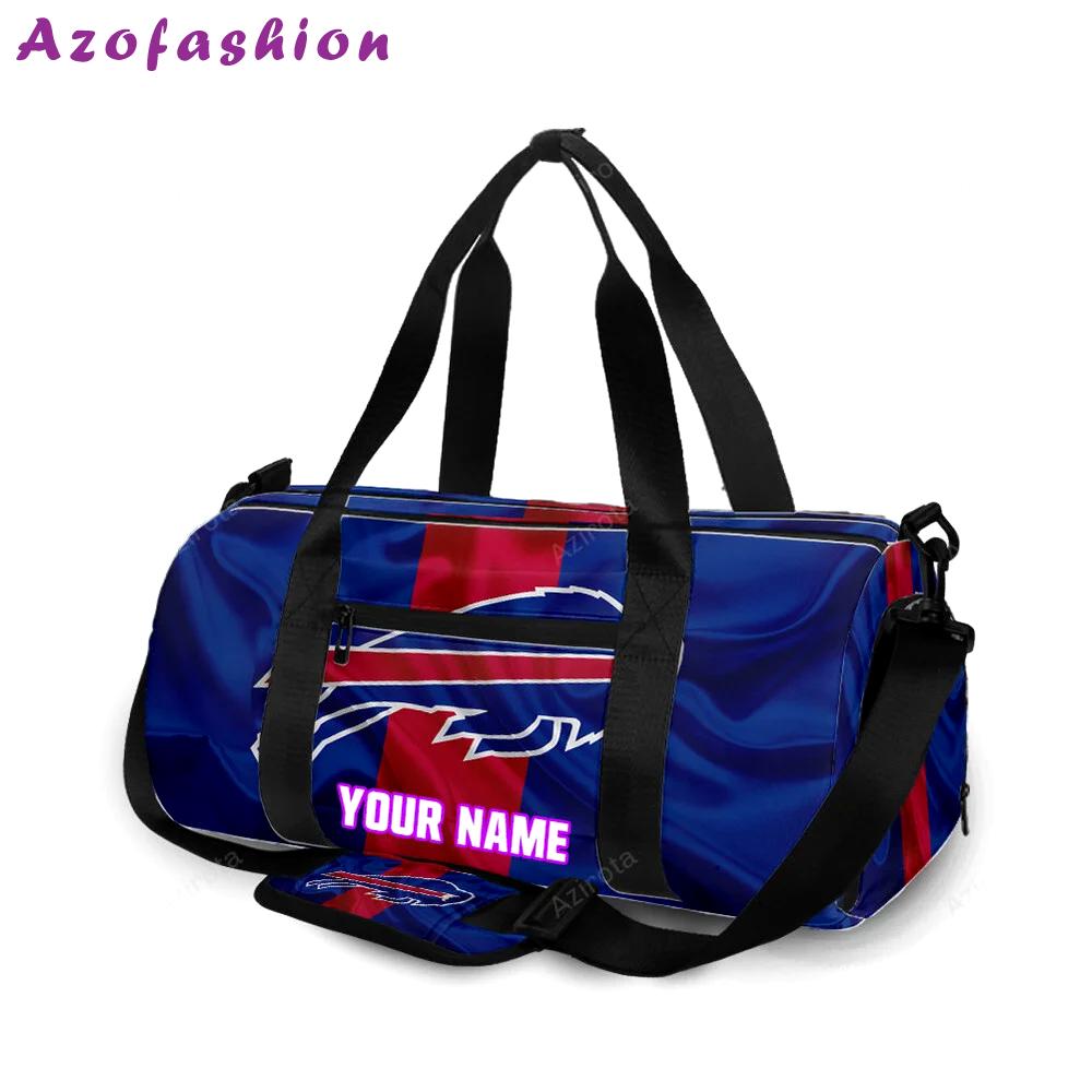 Buffalo bills logo v141 personalized name travel bag gym bag 1253 Travel Bag