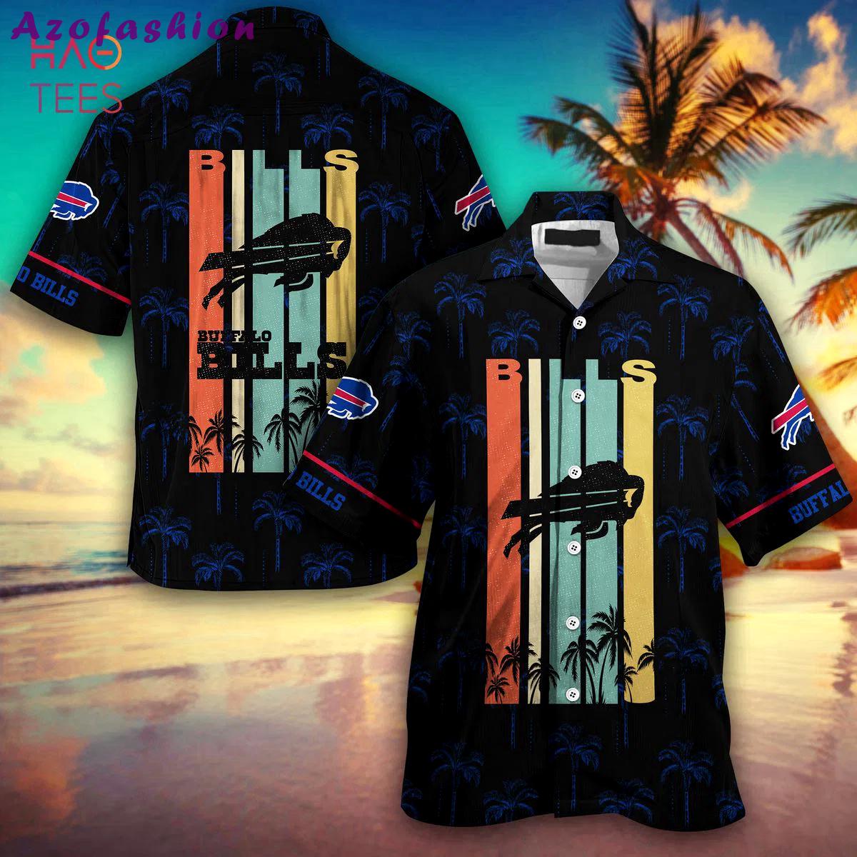 Buffalo bills nfl hawaiian shirt, retro vintage summer fan made gift Hawaii Shirt