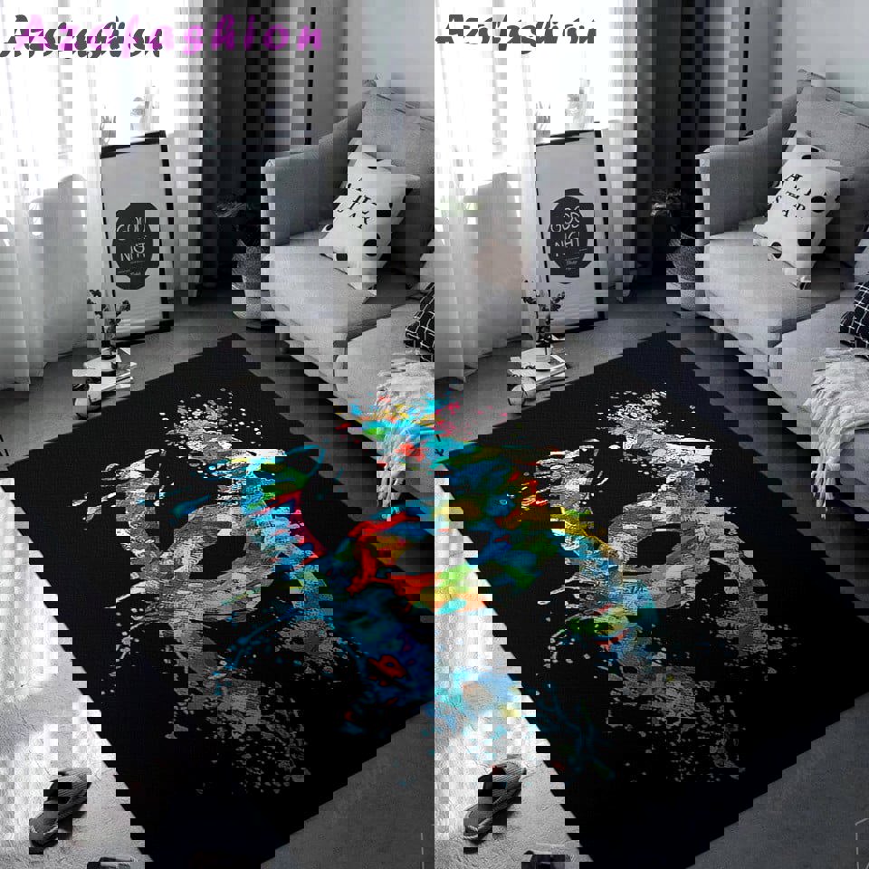 Chanel colorful limited logo type 623. Upgrade Your Living Room with Luxury Home Decor: Area Carpets, Floor Decor, Door Mats, and Hot Gift Items with style a High-End Fashion Brand Rectangle Rug