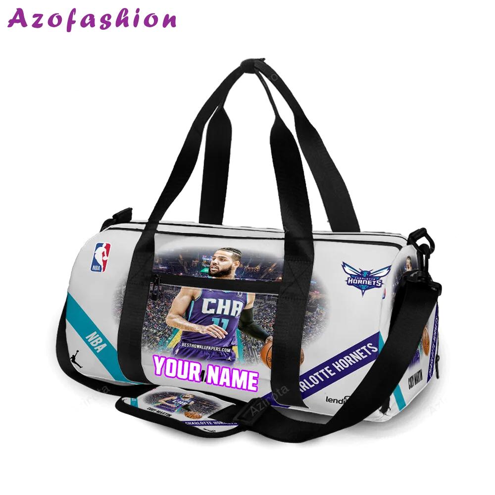Charlotte hornets cody martin1 personalized name travel bag gym bag 402 Travel Bag