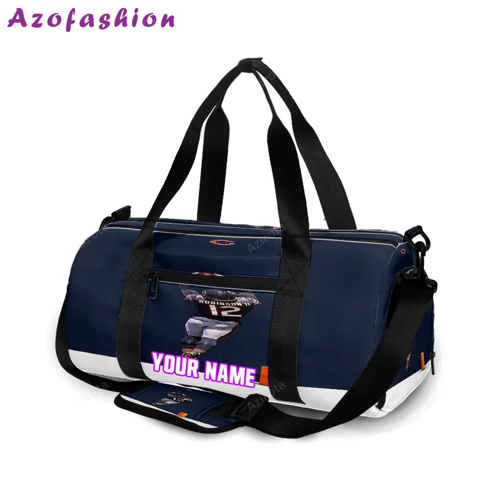 Chicago bears allen robinson1 personalized name travel bag gym bag 1411 Travel Bag