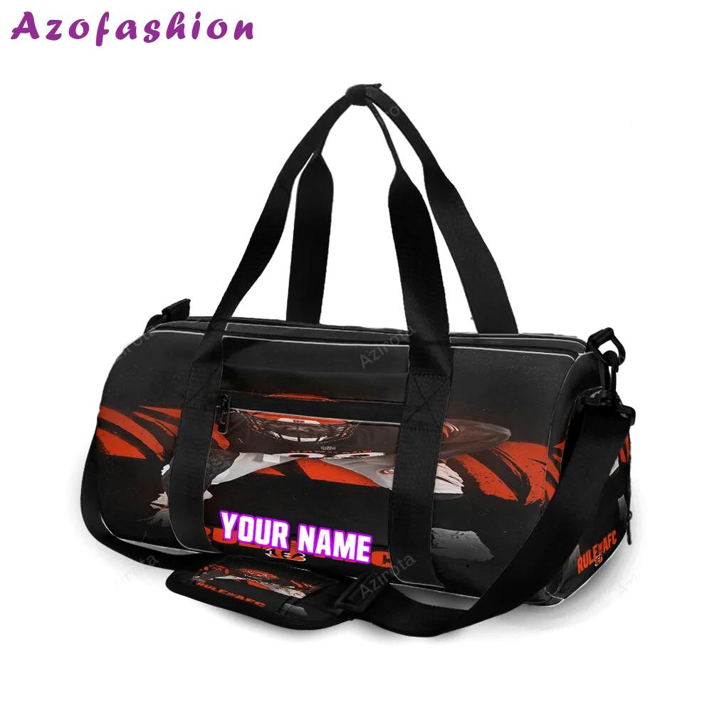 Cincinnati bengals player rule personalized name travel bag gym bag 1266 Travel Bag
