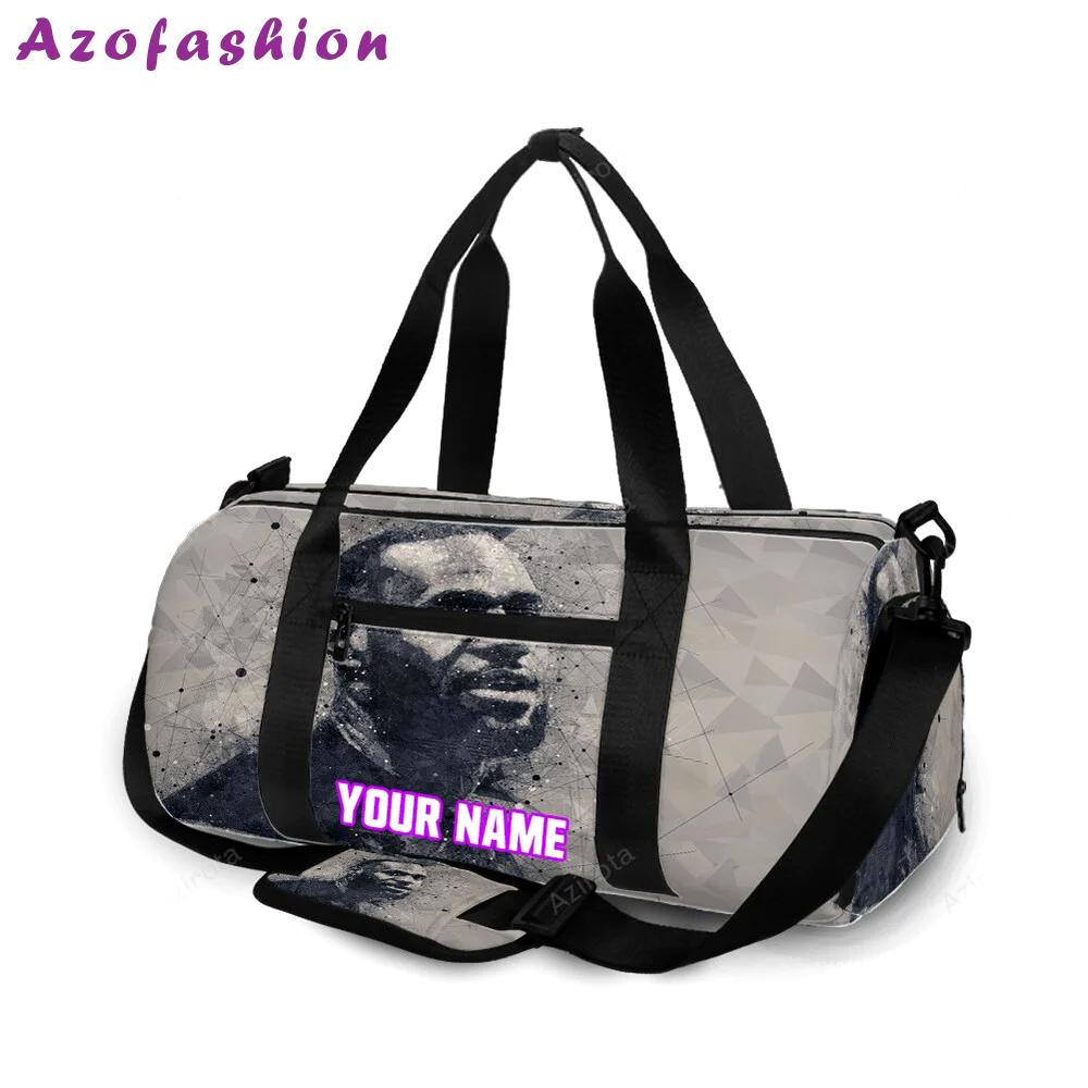 Cleveland cavaliers lebron james 23 v7 personalized name travel bag gym bag 1752 Travel Bag